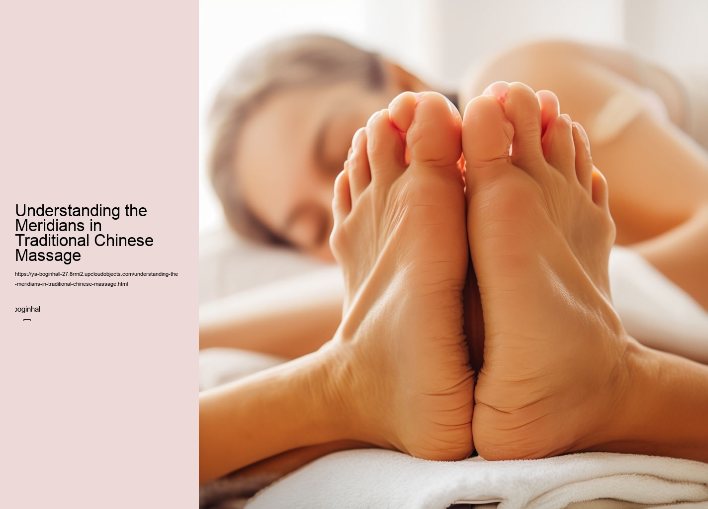 Understanding the Meridians in Traditional Chinese Massage